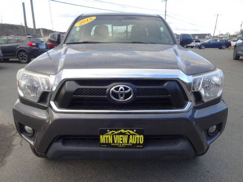 2015 Toyota Tacoma for sale at MOUNTAIN VIEW AUTO in Lyndonville VT