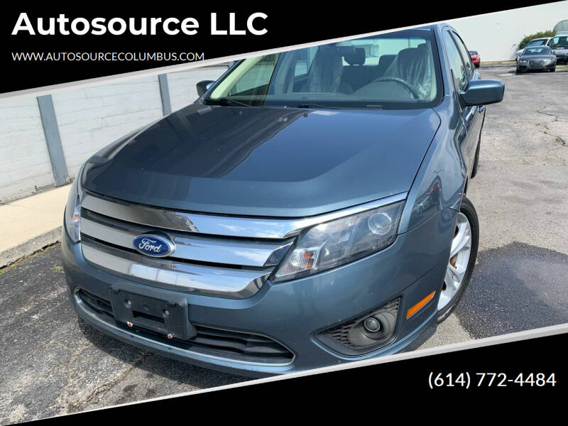 2012 Ford Fusion for sale at Autosource LLC in Columbus OH