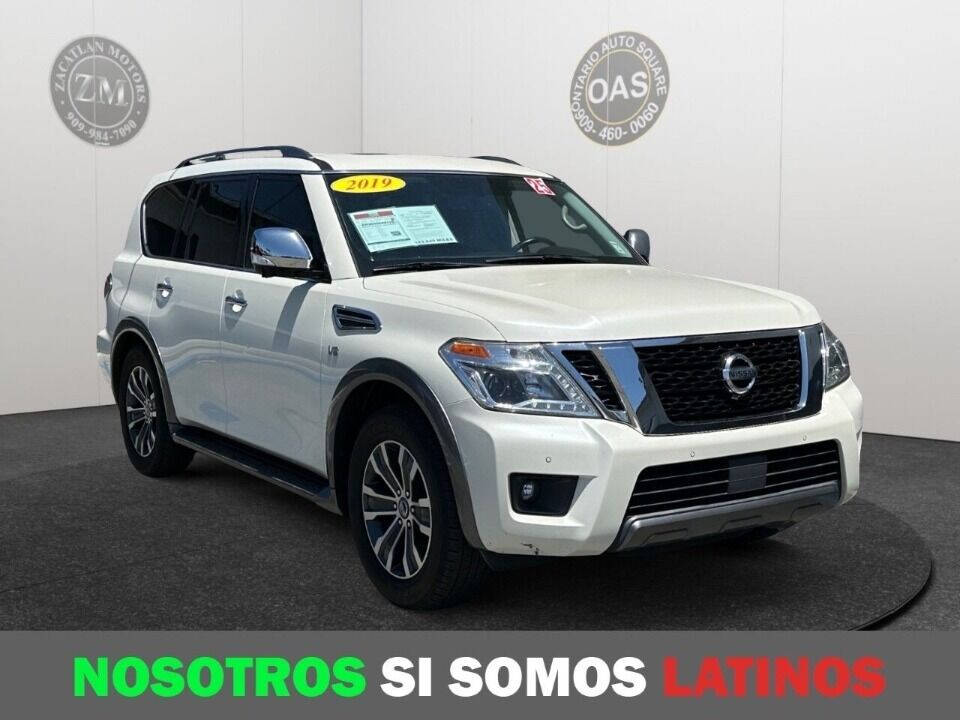 2019 Nissan Armada for sale at Zacatlan Motors in Ontario, CA