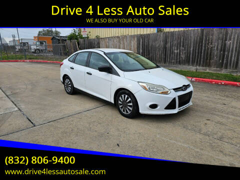 2012 Ford Focus for sale at Drive 4 Less Auto Sales in Houston TX