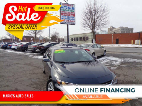 2017 Chevrolet Malibu for sale at MARIO'S AUTO SALES in Mount Clemens MI