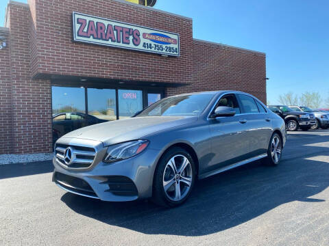 2018 Mercedes-Benz E-Class for sale at Zarate's Auto Sales in Big Bend WI