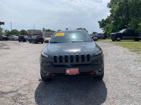 2015 Jeep Cherokee for sale at Community Auto Brokers in Crown Point IN