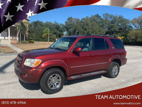 2006 Toyota Sequoia for sale at TEAM AUTOMOTIVE in Valrico FL