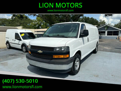 2018 Chevrolet Express for sale at LION MOTORS in Orlando FL