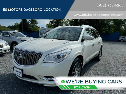 2013 Buick Enclave for sale at ES Motors-DAGSBORO location in Dagsboro DE