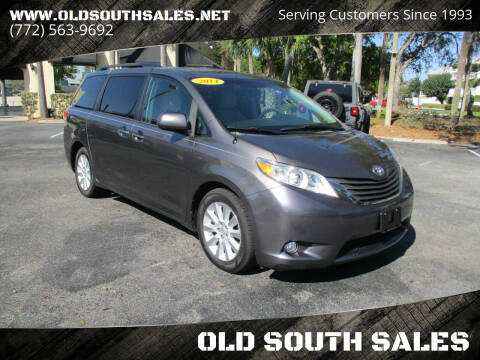 2014 Toyota Sienna for sale at OLD SOUTH SALES in Vero Beach FL