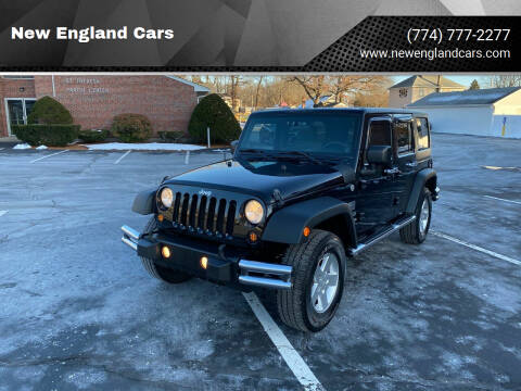 2010 Jeep Wrangler Unlimited for sale at New England Cars in Attleboro MA