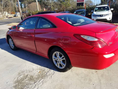 2007 Toyota Camry Solara for sale at Palmer Automobile Sales in Decatur GA