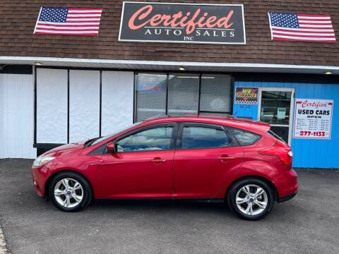 2012 Ford Focus for sale at Certified Auto Sales, Inc in Lorain OH