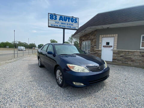 2003 Toyota Camry for sale at 83 Autos in York PA