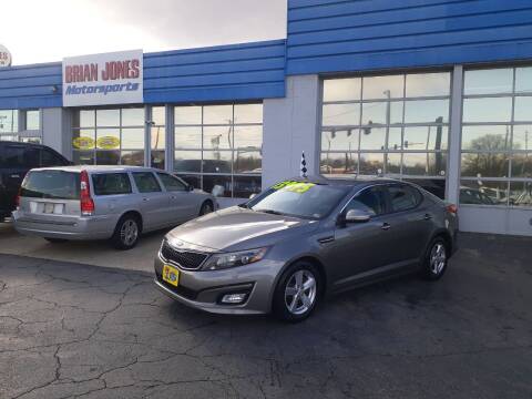 2015 Kia Optima for sale at Brian Jones Motorsports Inc in Danville VA