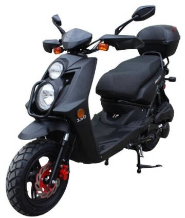 2019 Nitro 150cc Matte Finish 4 Stroke Moped Scooter
