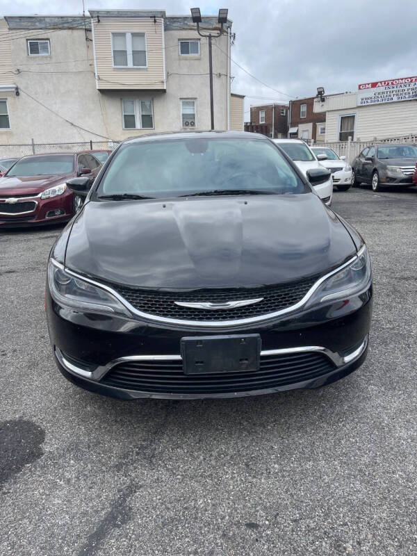 2015 Chrysler 200 for sale at GM Automotive Group in Philadelphia PA