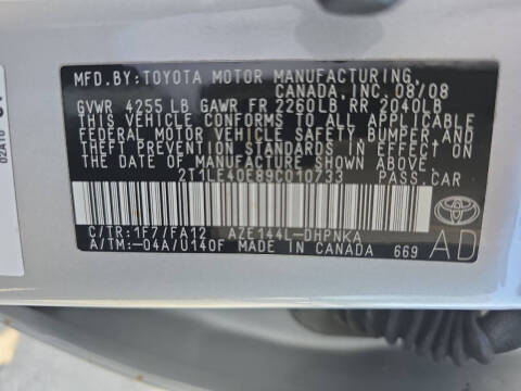 2009 Toyota Matrix S