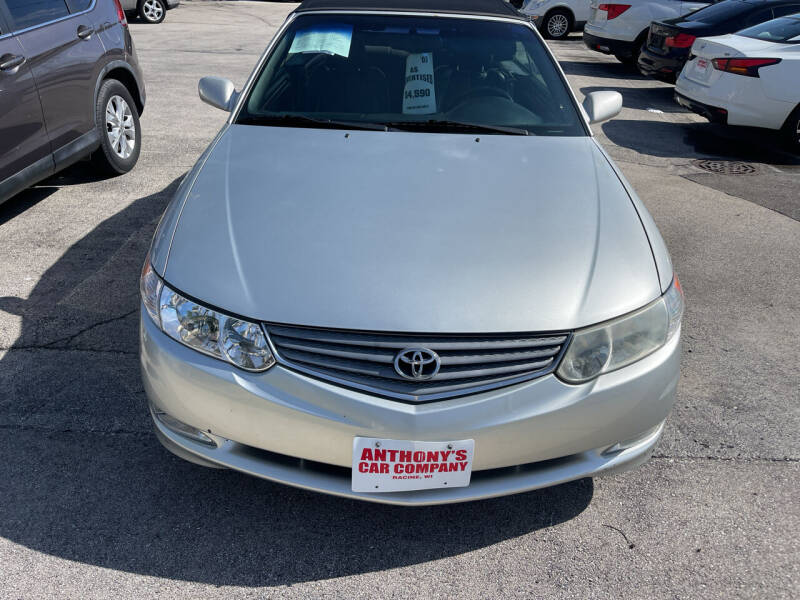 2003 Toyota Camry Solara for sale at Anthony's Car Company in Racine WI