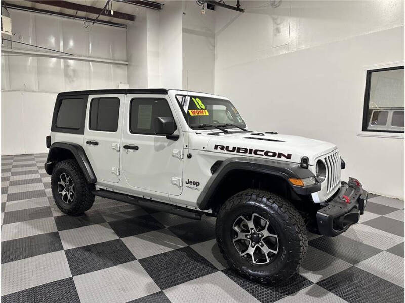 2018 Jeep Wrangler Unlimited for sale at Auto Resources in Merced CA