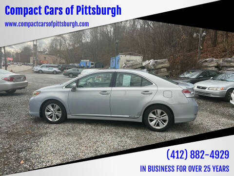 2010 Lexus HS 250h for sale at Compact Cars of Pittsburgh in Pittsburgh PA