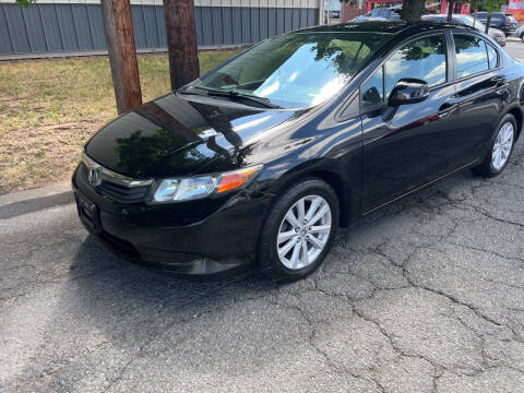 2012 Honda Civic for sale at UNION AUTO SALES in Vauxhall NJ