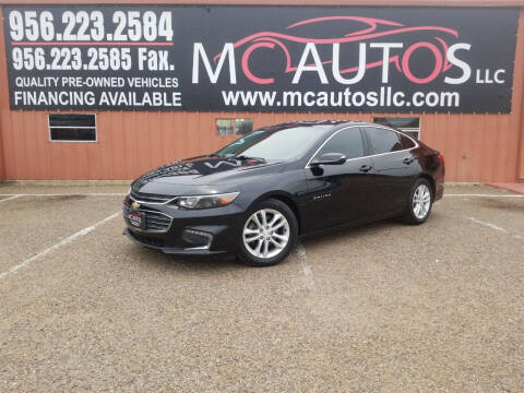 2018 Chevrolet Malibu for sale at MC Autos LLC in Pharr TX