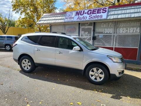 2013 Chevrolet Traverse for sale at Nu-Gees Auto Sales LLC in Peoria IL
