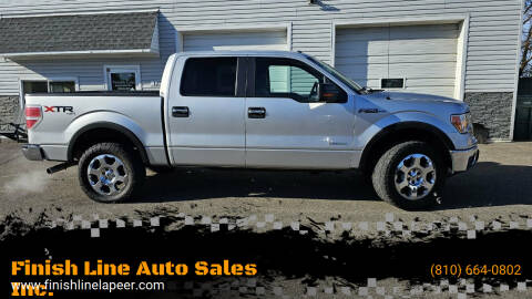 2012 Ford F-150 for sale at Finish Line Auto Sales Inc. in Lapeer MI