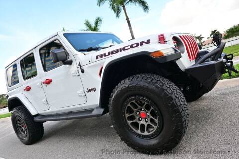 2020 Jeep Wrangler Unlimited for sale at MOTORCARS in West Palm Beach FL