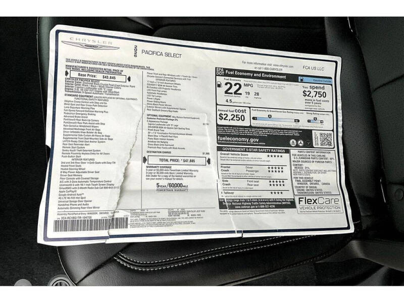 2026 Chrysler Pacifica Select