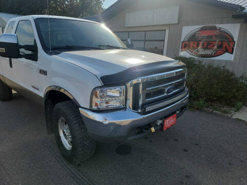 2004 Ford F-250 Super Duty for sale at CRUZ'N CLASSICS LLC - Classics in Spirit Lake IA