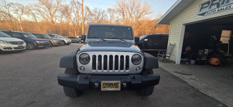 Used 2016 Jeep Wrangler Unlimited Sport S with VIN 1C4BJWDG2GL110721 for sale in Sioux City, IA