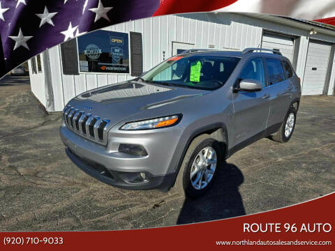 2017 Jeep Cherokee for sale at Route 96 Auto in Dale WI