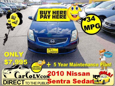 2010 Nissan Sentra for sale at The Car Company in Las Vegas NV
