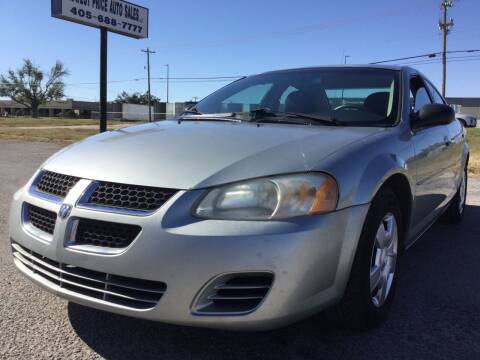 2005 Dodge Stratus for sale at LOWEST PRICE AUTO SALES, LLC in Oklahoma City OK