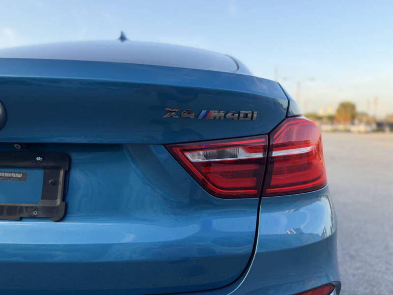 2017 BMW X4 M40i