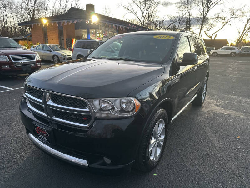 2012 Dodge Durango for sale at CENTRAL AUTO GROUP in Raritan NJ