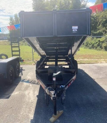 2025 NEW  PT  6' X 12' DUMP TRAILER for sale at Sanders Motor Company in Goldsboro NC