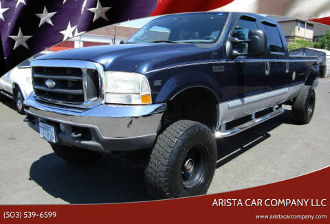 2002 Ford F-250 Super Duty for sale at ARISTA CAR COMPANY LLC in Portland OR