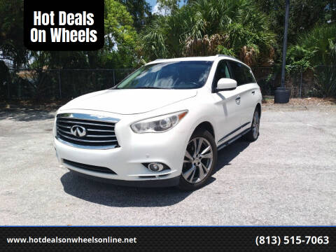 2013 Infiniti JX35 for sale at Hot Deals On Wheels in Tampa FL