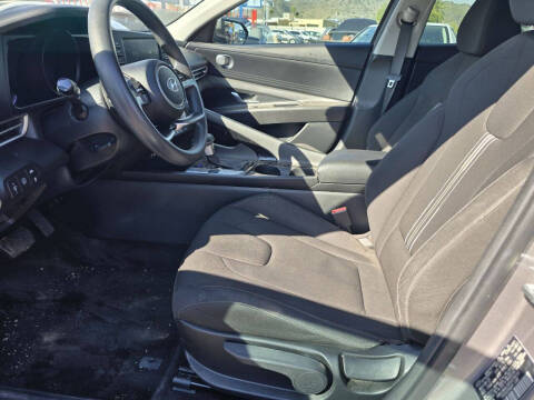 2023 Hyundai Elantra Hybrid Blue