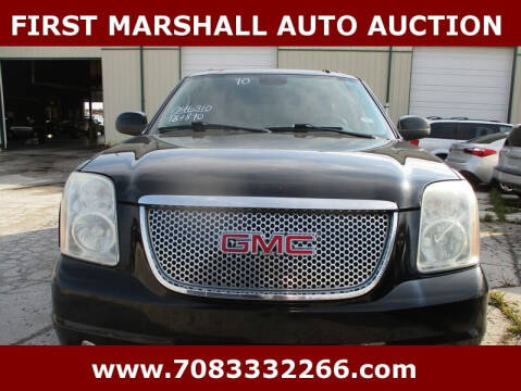 2010 GMC Yukon XL for sale at First Marshall Auto Auction in Harvey IL