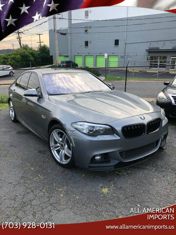 2014 BMW 5 Series for sale at All American Imports in Alexandria VA