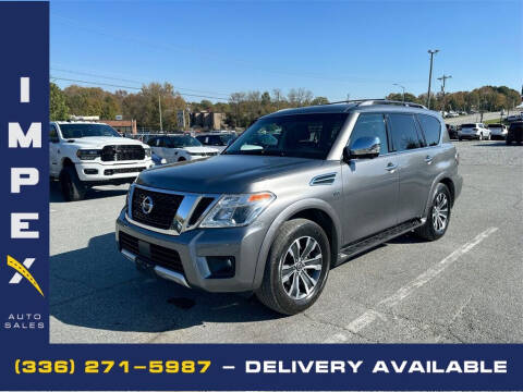 2017 Nissan Armada for sale at Impex Auto Sales in Greensboro NC