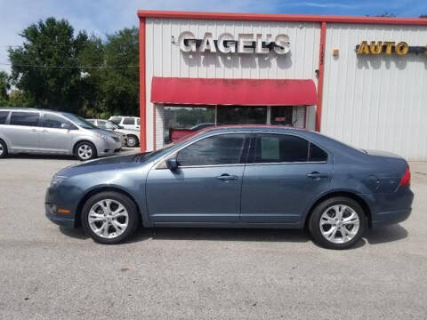 2012 Ford Fusion for sale at Gagel's Auto Sales in Gibsonton FL