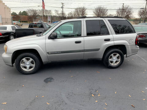 2004 Chevrolet TrailBlazer for sale at Mike's Auto Sales of Charlotte in Charlotte NC