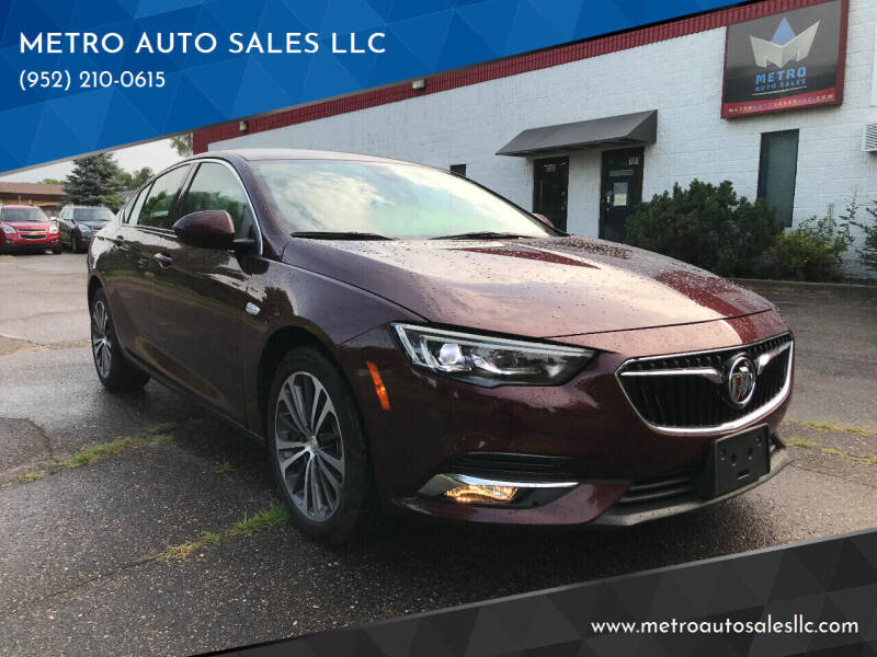 2018 Buick Regal Sportback for sale at METRO AUTO SALES LLC in Lino Lakes MN