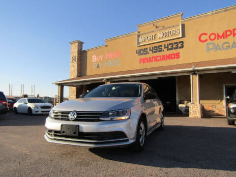 2016 Volkswagen Jetta for sale at Import Motors in Bethany OK