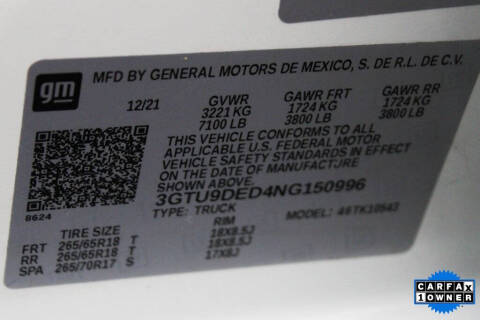 2022 GMC Sierra 1500 Limited