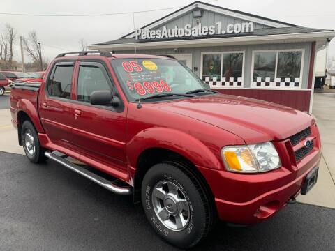 2005 Ford Explorer Sport Trac for sale at PETE'S AUTO SALES LLC - Dayton in Dayton OH