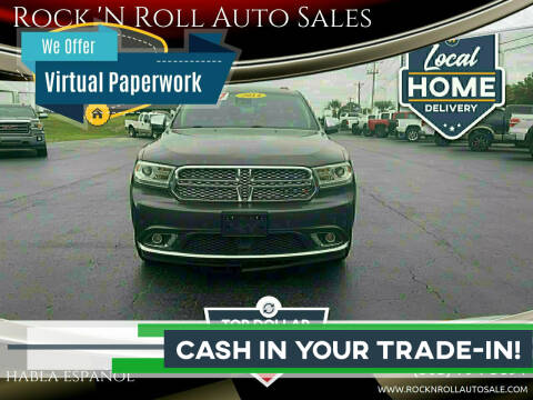 2014 Dodge Durango for sale at Rock 'N Roll Auto Sales in West Columbia SC