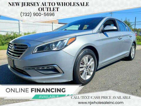 2015 Hyundai Sonata for sale at New Jersey Auto Wholesale Outlet in Union Beach NJ